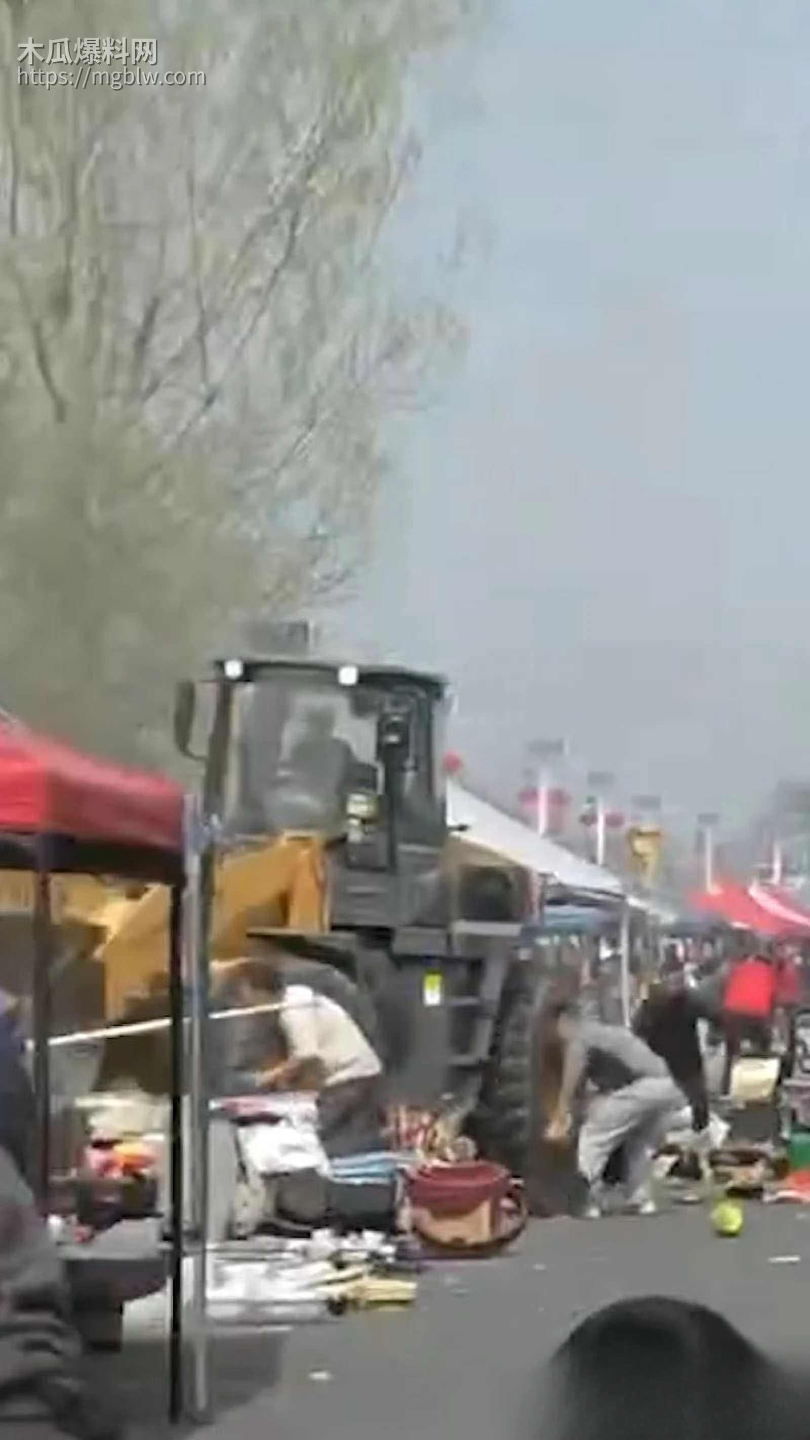 北京房山大集铲车撞人血案 3