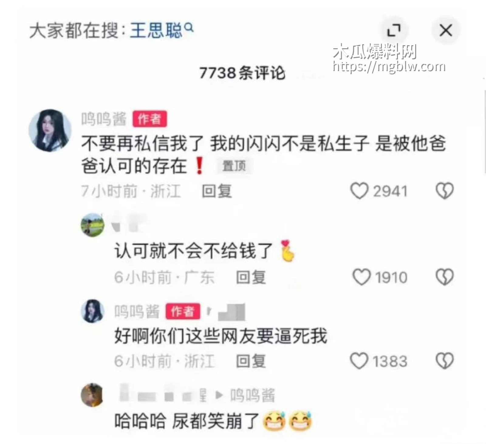 思聪前女友黄一鸣被限高消费039