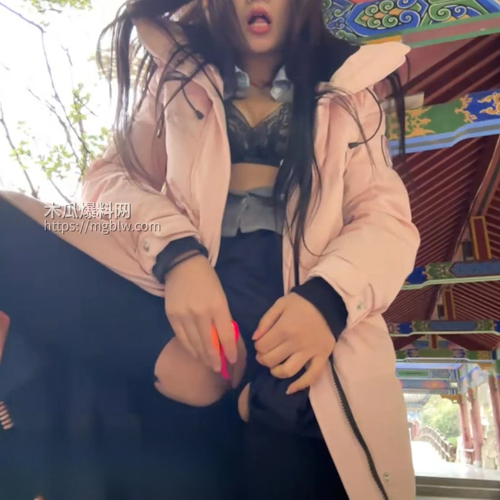 人气主播 Asia 公园露出自慰 5