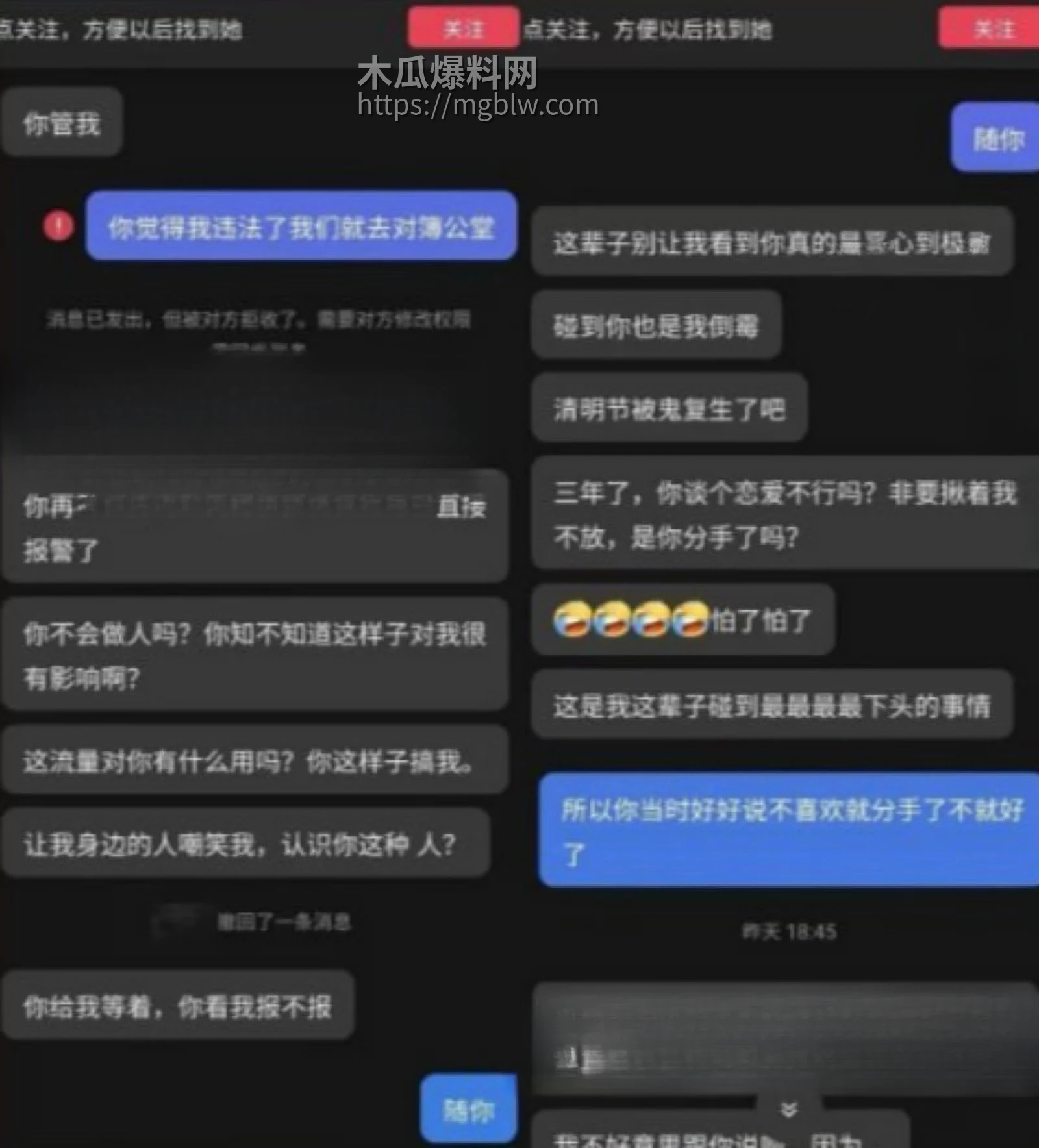抖音网红雪顶塌房玩裸聊028